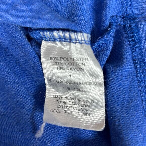 Soft As a Grape Philadelphia 76ers Blue & Gray Long Sleeve Shirt Womens Size 1X - Picture 7 of 7